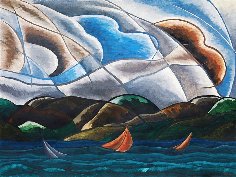 Arthur Dove - Clouds and Water (1930 von Peter Balan