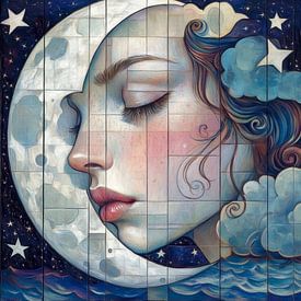 Die Mondfrau von Jutta Maria Pusl