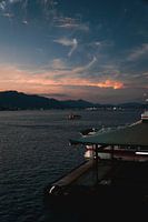 Coucher de soleil à Hiroshima