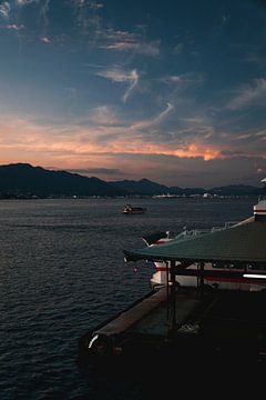 Sunset in Hiroshima by Mert Sezer