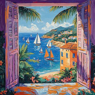 Henri Matisse inspires Open Window See by Niklas Maximilian