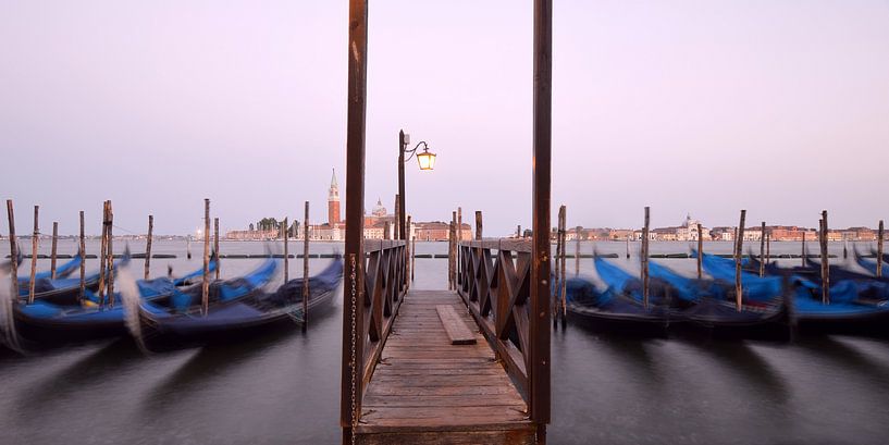 Gondolas in Venice by Nina Utens