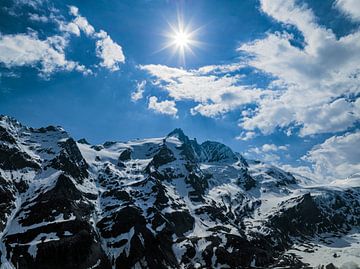 Großglockner in Österreich im Frühling von Sjoerd van der Wal Fotografie