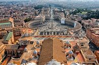 Rom - Vatikan mit dem Petersplatz von Jan Sportel Photography Miniaturansicht