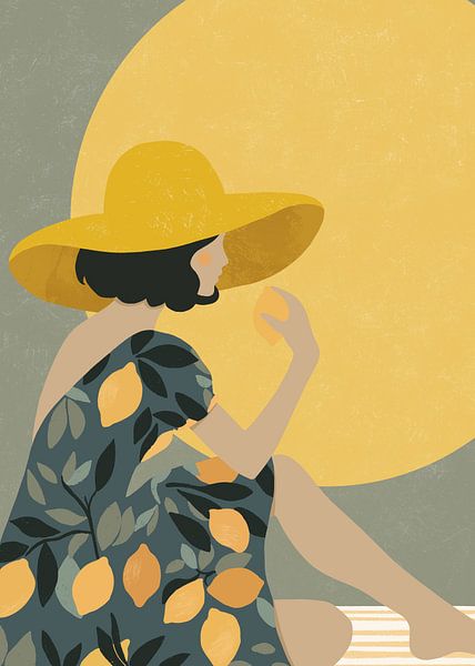 Lemon Vibes 02 by Katarzyna Gąsiorowska