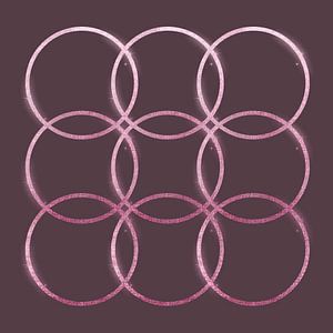 Gleichgewicht Art Deco Geometrie