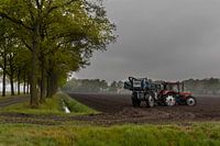 Tractor op het land