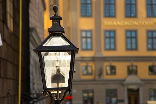 Stockholm, de stad vol met mooie architectuur, urbanfoto