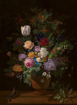 Bloemen in een vaas, Otto Diderich Ottesen