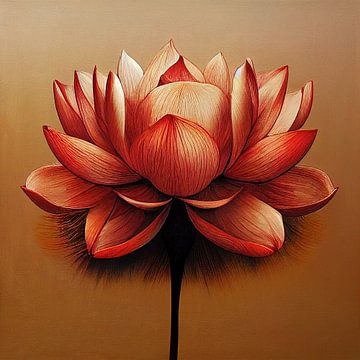 Fleur de lotus sur Bert Nijholt