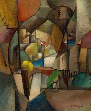 Albert Gleizes - De visser (1913) van Peter Balan