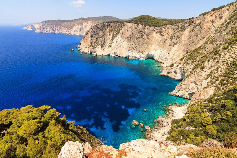 Blauwe zee Zakynthos par Dennis van de Water