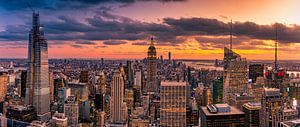New York Skyline van Remco Piet