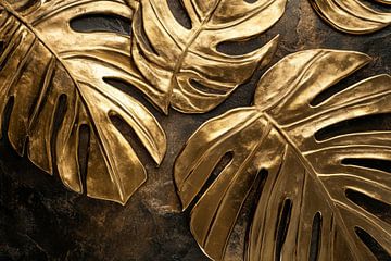 Gouden bladeren van Poster Art Shop