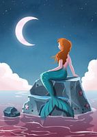 Mermaid in the Moonlight