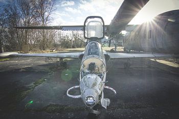 Verlassener Flughafen irgendwo in Frankreich