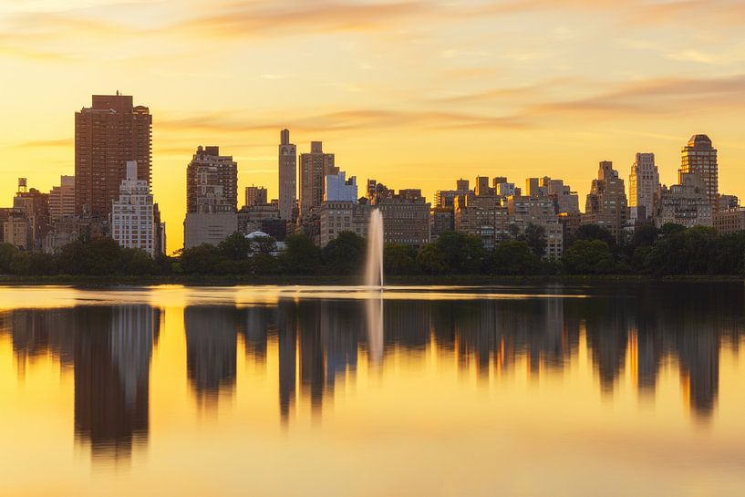 Sunrise Central Park New York City - USA by Marcel Kerdijk