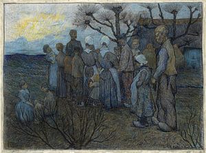Richard Roland Holst, Die Feldpredigt