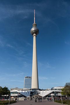 Berlijn Alexanderplatz en televisietoren van Luis Emilio Villegas Amador