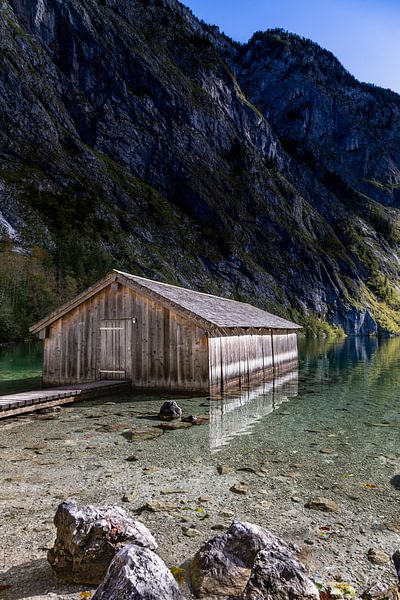 Bootshaus am Obersee von Dirk Rüter
