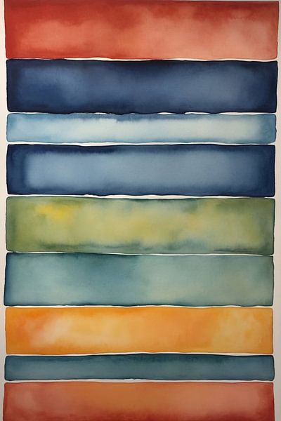 Horizont der Aquarelle von Art & Soul Creations