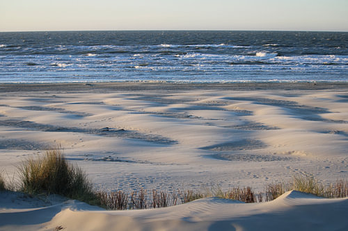 Le vent en mer et sur la plage