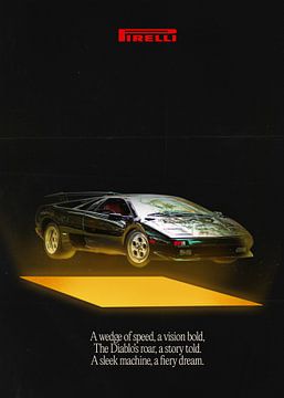 Lamborghini Diablo Vintage by Ali Firdaus