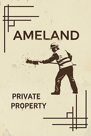 Propriété privée à Ameland