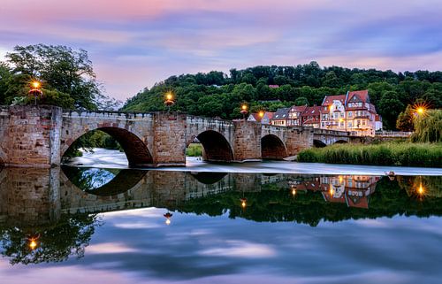 Werrabrücke bei Hannoversch Münden, Deutschland (2/4)