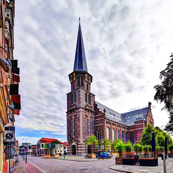 Hoorn Grote Kerk Noord-Holland Nederland van Hendrik-Jan Kornelis