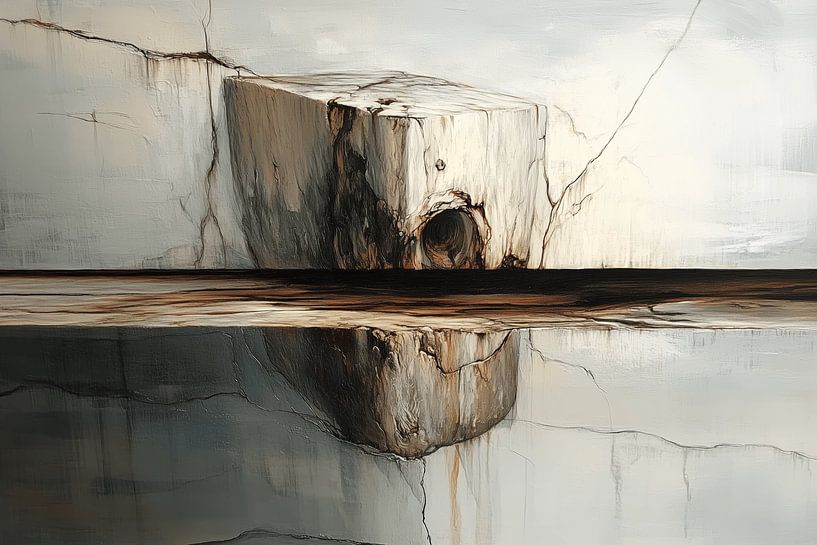 Abstract wood by Ton Kuijpers