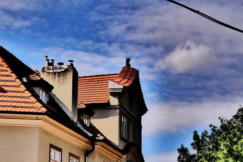 Prag - Ausgewähltes Gebäude von Wout van den Berg