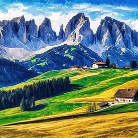 De Sciliar op de Alpe di Siusi 2 van MIROKKU