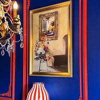 Photo de nos clients: Het Melkmeisje par Marja van den Hurk, sur toile