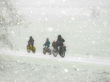 Winter aan de IJssel van Suzan Brands