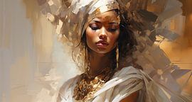 Aura des Nils: Goldenes Mysterium von Emil Husstege