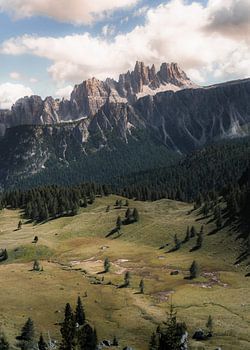 Dolomiten-Sonnenuntergang