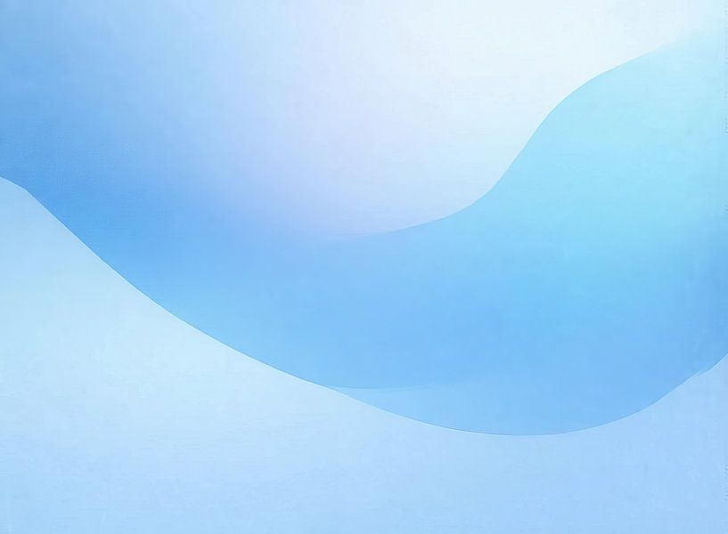 Blue | Soft Blue Gradient by Modern Collection