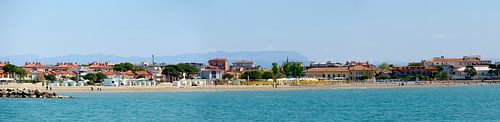 beach "Blue coast" of Grado