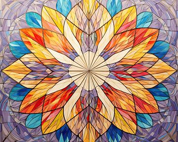 Mandala Work 22693 by Abstract Painting