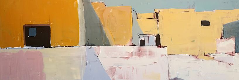 Modern minimalistisch van Abstract Schilderij