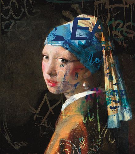 La fille à la boucle d'oreille en perle