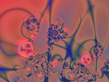 leuchtende Spirale 1 von Claudia Gründler