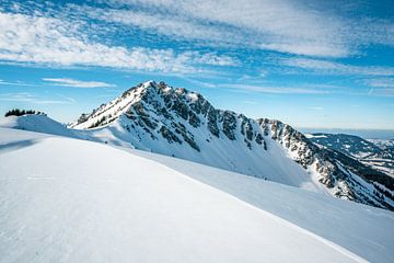 Winteruitzicht op de Bschießer van Leo Schindzielorz