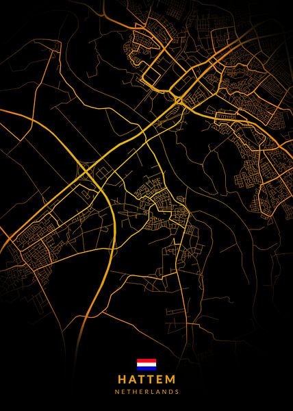 Hattem City Map by Kenda Maruyama