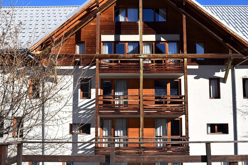 Ski chalet in France by Chloe 23