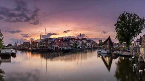 Coucher de soleil à Leiden