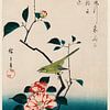 Utagawa Hiroshige - Camélia et rossignol sur Creativity Building