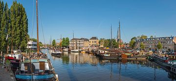 Panorama Museumhaven Gouda van Rinus Lasschuyt Fotografie