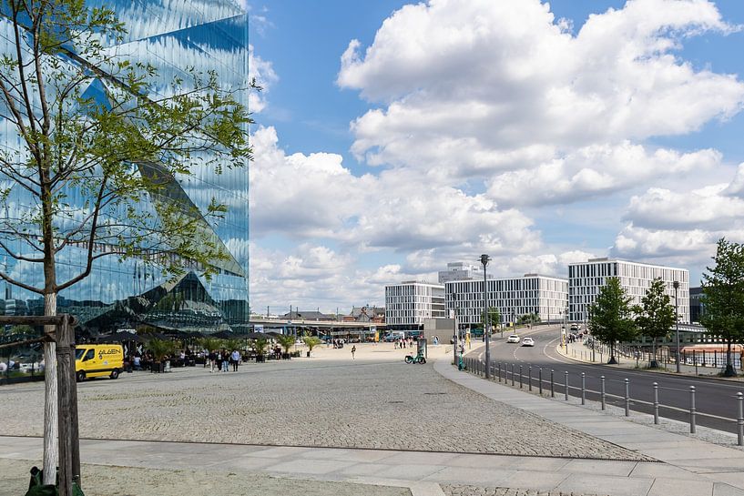 3XN Washingtonplatz Berlin by Mixed media vector arts